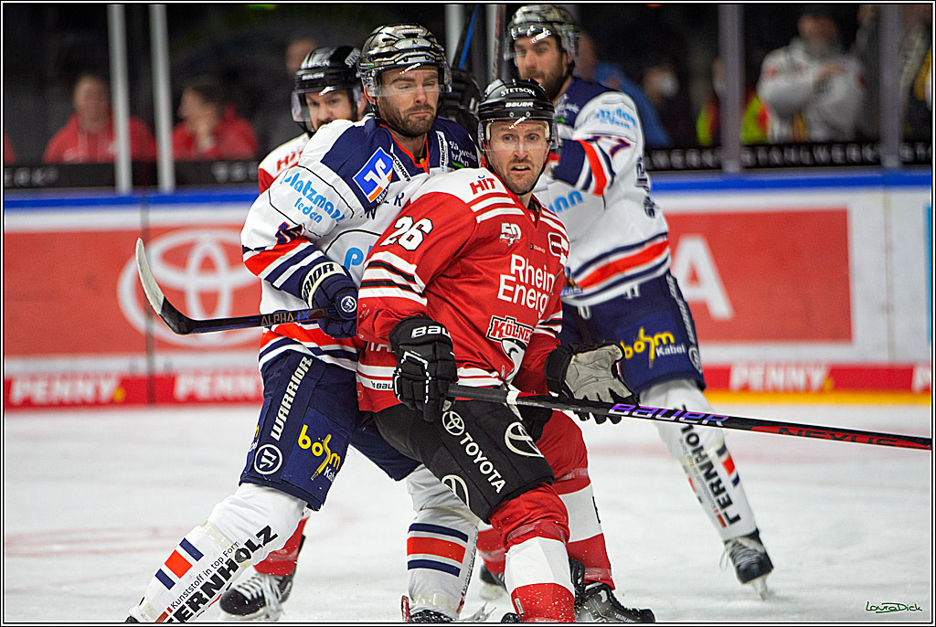 PENNY DEL; Koelner Haie- Iserlohn Roosters; Koeln, 24.01.2023